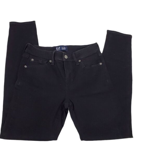 Gap Universal Jean Leggings 4 Long Black - Picture 4 of 7